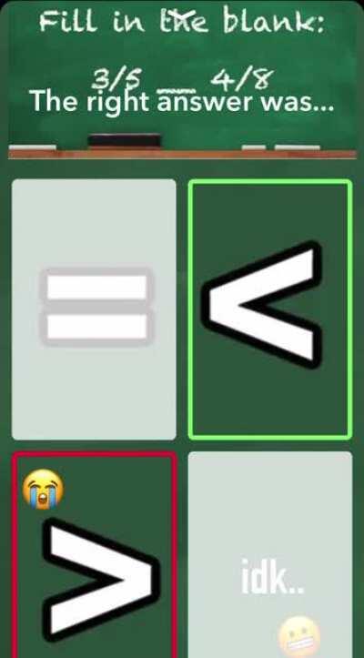 Buzzfeed released a quiz called “do you know your fractions” but they don’t know theirs