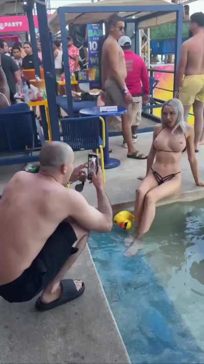 This guy came home with a video and a great story to tell