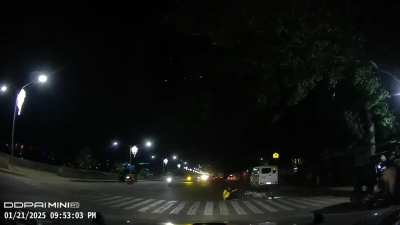 Kamote takes out two kids crossing the street