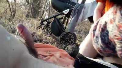 She agreed to blow his friend while he fucked her, but his friend ‘sneak’ came in her mouth and she couldn’t handle it.