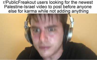 Oh boy, I sure do hope they at least care for the conflict