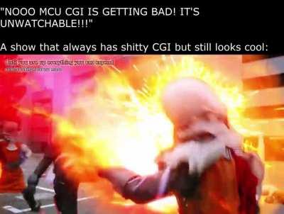 I do believe that the presentation itself is more important than the CGI