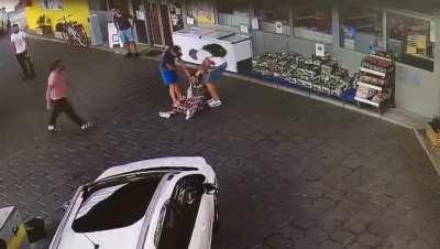 Good to see someone was around to stand up for her