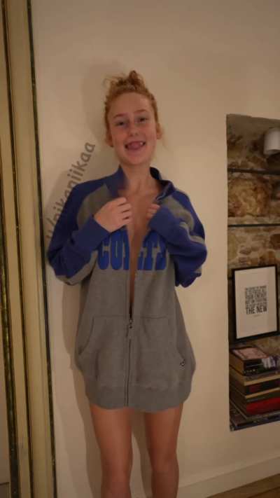 Boo! ...or should I say boob (reveal)