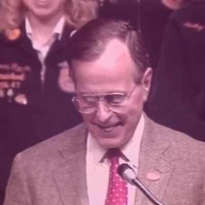 George H. W. Bush fancam