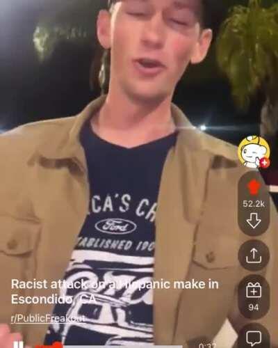Inbred Racist POS deletes apology video after facing backlash