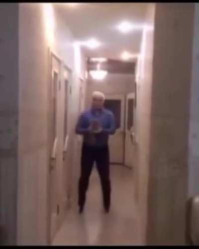 ...skating through your house and carrying your kitten