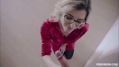 Cory Chase stepmom blowjob