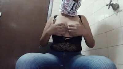 Playing With My Muslim Titties [OC]