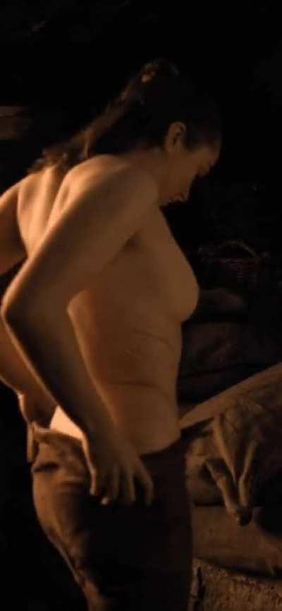 The best scene from Game Of Thrones. Maisie Williams as Arya was so incredibly sexy
