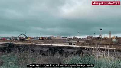 Ru pov: Spanish reporter filmed an unusual positive report from Mariupol. Liu Sivaya the spanish reporter showed large-scale construction funded by the Russian Federation
