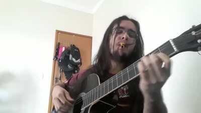 this is me playing Patient is the Night on kazoo and acoustic guitar, hope you like it