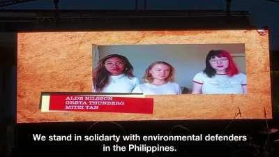 Greta Thunberg: There can be no climate justice under Marcos...We stand in solidarity with Martial Law victims seeking justice and the human rights defenders...