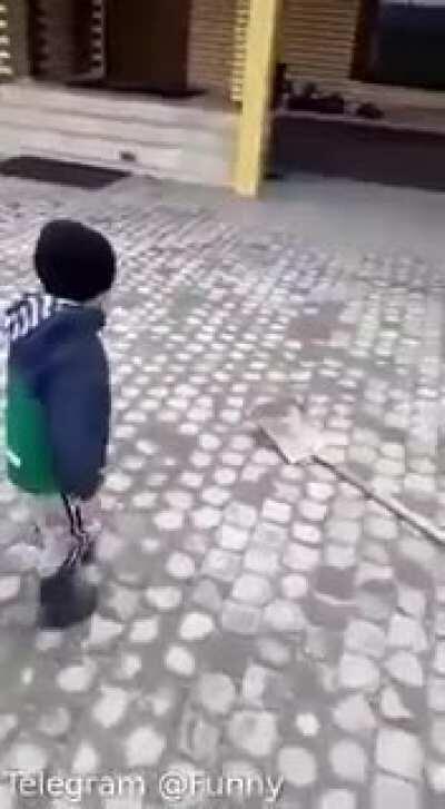 Kid vs Shovel.
