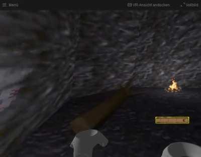 Daggerfall Unity running in VR