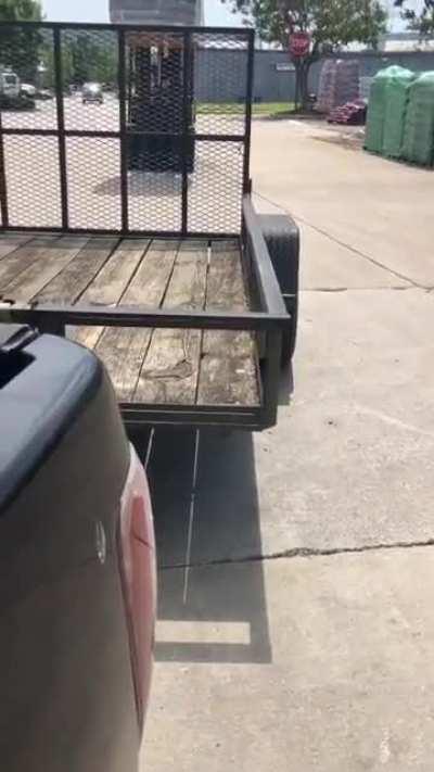 Loaded the bags, boss