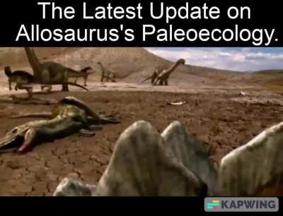 Guess Jurassic Fight Club was right about one thing: Allosaurus was the #1 menace.