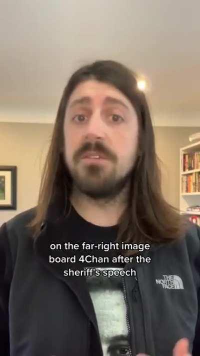 What could go wrong, threatening a anti Nazi sheriff?