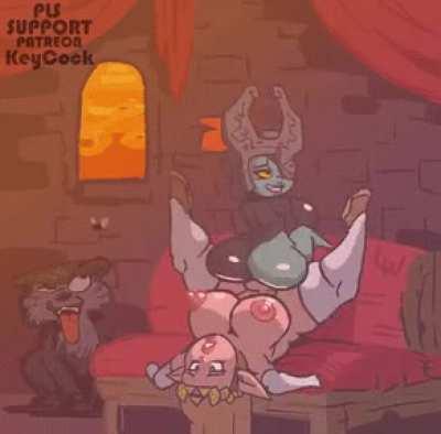 Zelda Getting Worked (Keycock)