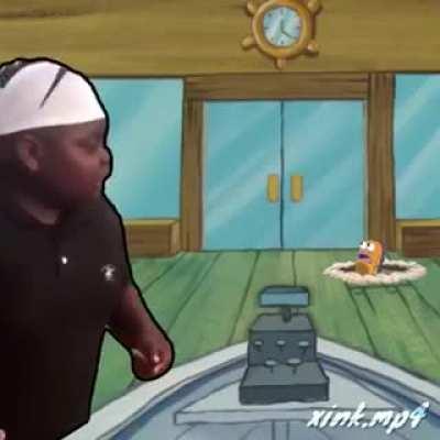 Krusty krab on a Thursday