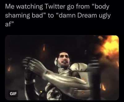 The hypocrisy is entertaining at least