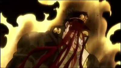 Alternate SDC Ending: Dio brakes his nose.