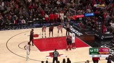 [Highlight] DeMar DeRozan scored or assisted on every single point for the Bulls, in OT, to takedown the Bucks