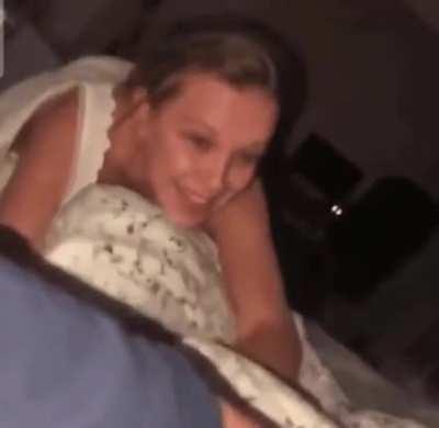 MILLIE FLASHING FOR ALL OF US!