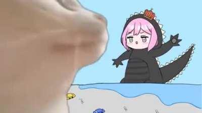 Moments before disaster