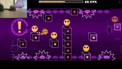 I died at 91% on ToE2 with my foot! This was an insane fluke from 69, the best part being that I fluked the 80 ship that everyone hates. 2610 attempts so far