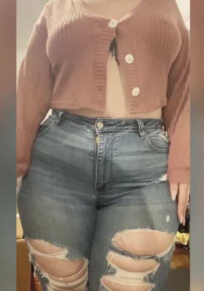 Need help taking these jeans off 😈