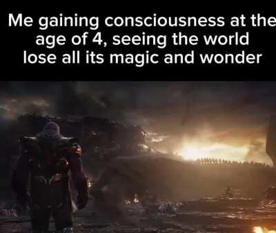 Consciousness is both a blessing and a curse