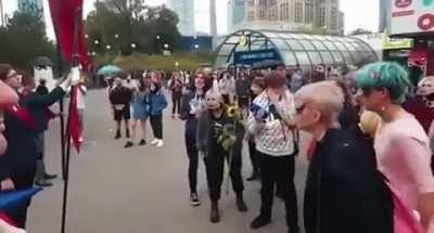 I don’t even want to know but this is a protest in Poland 🇵🇱