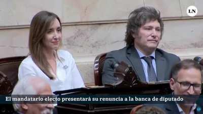 Javier Milei es proclamado Presidente de Argentina por Cristina Fernández de Kirchner y el Congreso