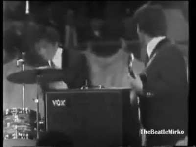 I like this clip because i love how John hypes Ringo up he’s like(GO RINGO WOOO)