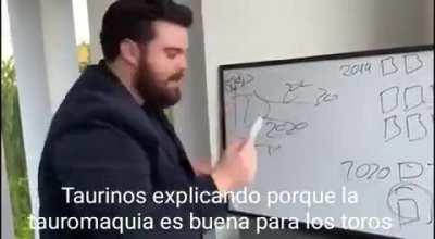 Taurinos explicando