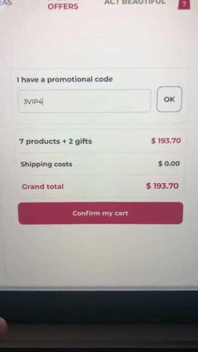 They definitely promoted the price.