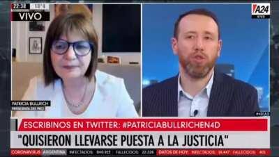 Patricia Bullrich: 