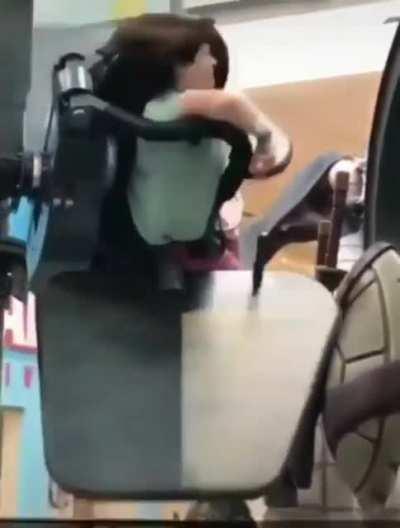 The only one spinning.