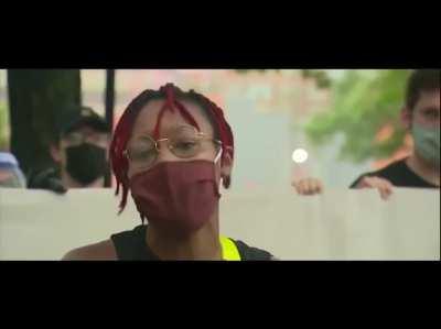 Chicago BLM activist makes statement on looting