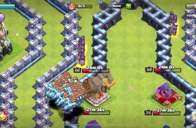 When everyone gets Super Minions in war CC