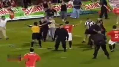 WCGW Police beat soccer fan