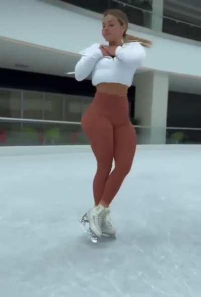 Ice skating is pretty awesome