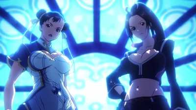 Mai & Chun-Li [Fatal Fury: City of the Wolves]