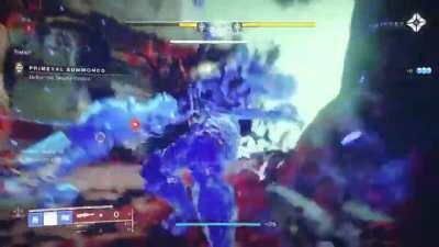 Found this clip of us beating a primeval to death with our fists