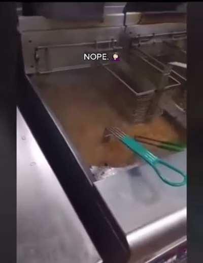 WCGW trying to deep fry ice
