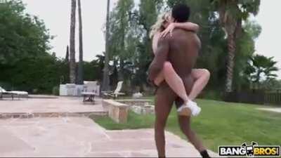 Monsters Of Cock - Katie Kush - Katie Kush Gets Gifted A Big Black Cock