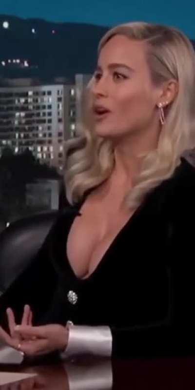 Brie Larson's breasts are fucking marvelous