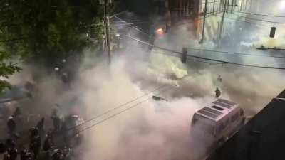 Night 2 of Seattle PD being banned from using tear gas for 30 days