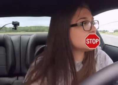 I’d hate to see what her personal vehicle looks like.